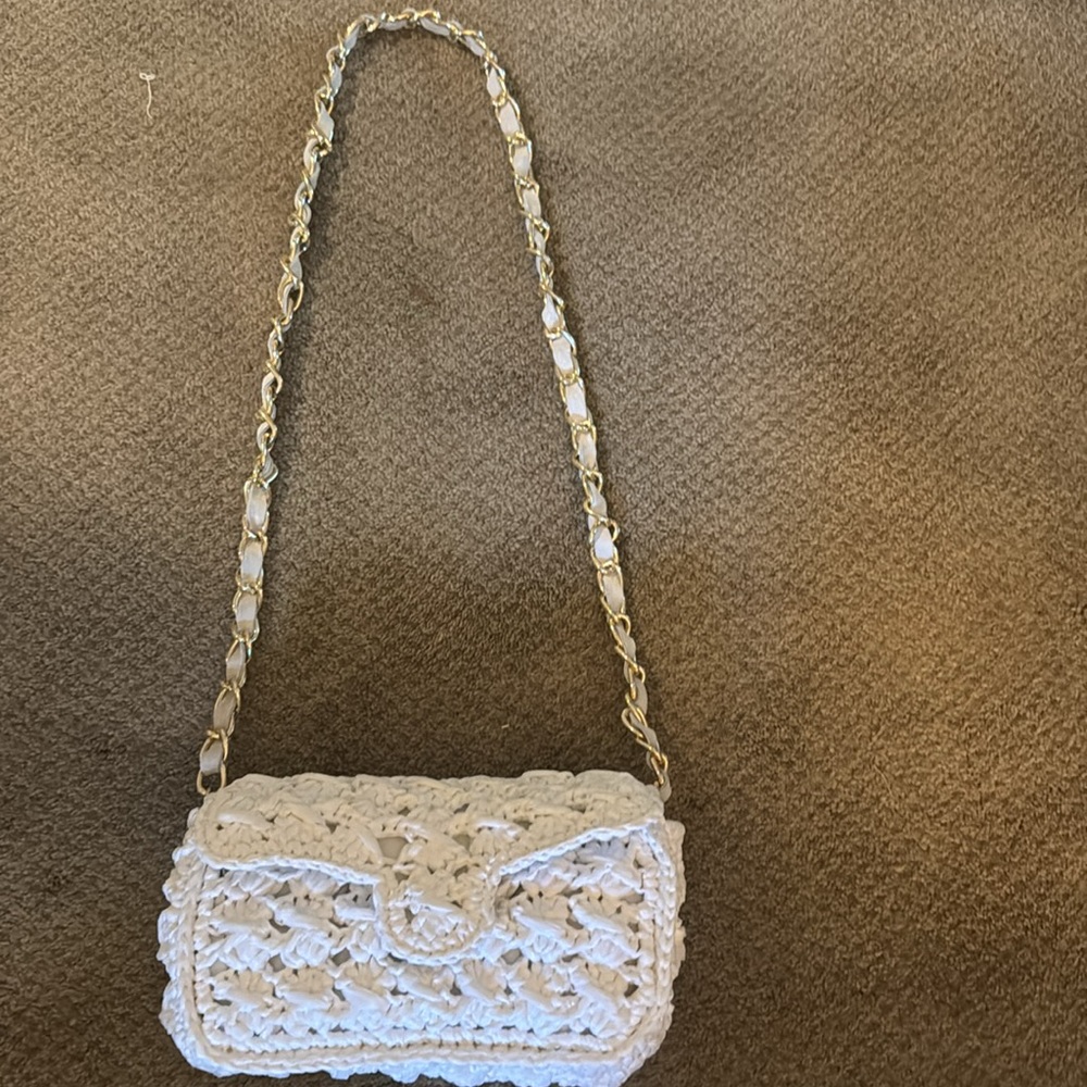 Caterina bertini bag - white crochet - Picture 2 of 5